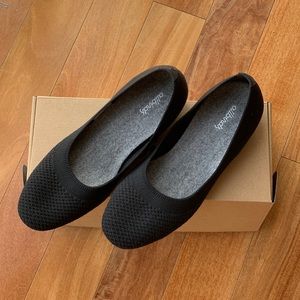 NIB Allbirds Treebreezers Flats in Black Size 8